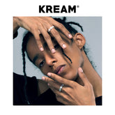 KREAM S925 Sterling Silver Full Diamond Chain Ring - COPPING THREADS - KREAM